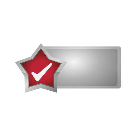 Blank label stamp icon vector illustration graphic designのイラスト素材