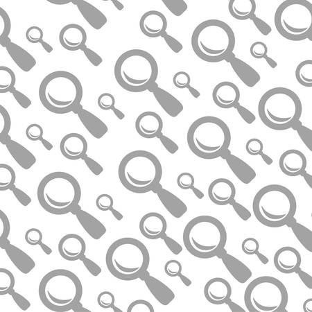 Lupe magnifying glass icon vector illustration graphic designのイラスト素材