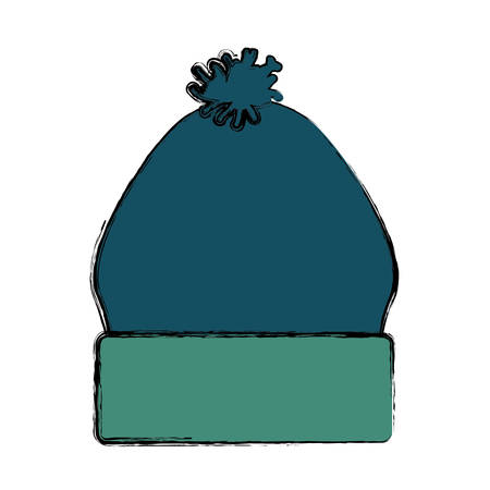 Fashion winter clothes icon vector illustration graphic design.のイラスト素材