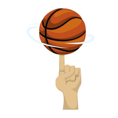 Basketball ball game icon vector illustration graphic designのイラスト素材