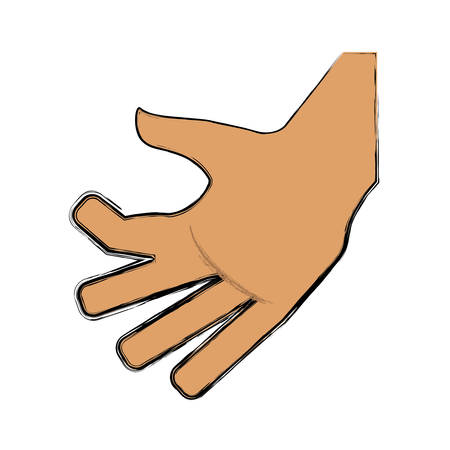 Hand holding something icon vector illustration graphic designのイラスト素材