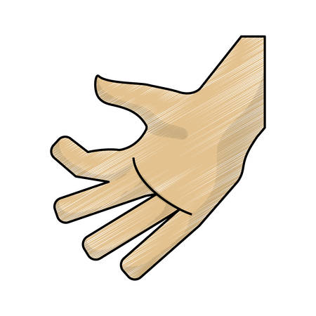 Hand holding something icon vector illustration graphic designのイラスト素材
