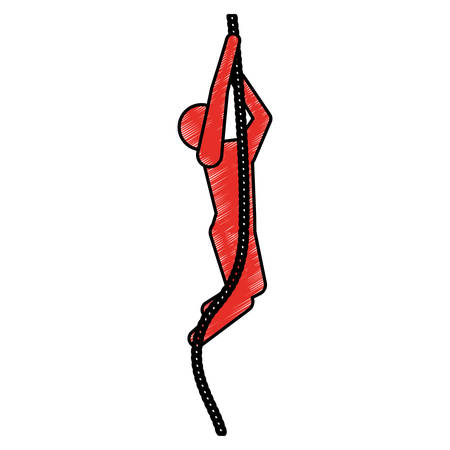 Gym and fitness lifestyle icon vector illustration graphic designのイラスト素材