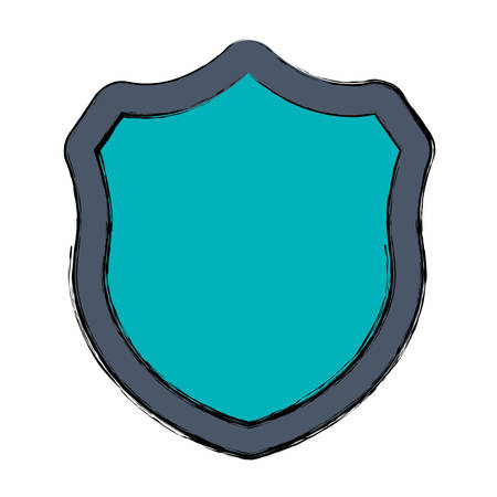 Shield security symbol icon vector illustration graphic designのイラスト素材