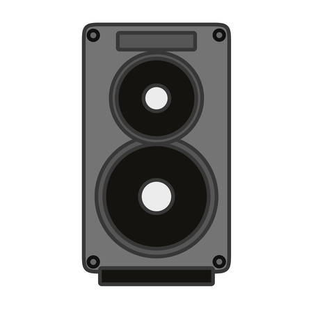 Speaker music instrument icon vector illustration graphic designのイラスト素材