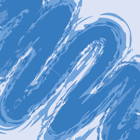 Watercolor concept represented by blue color. colorful design. vector illustrationのイラスト素材