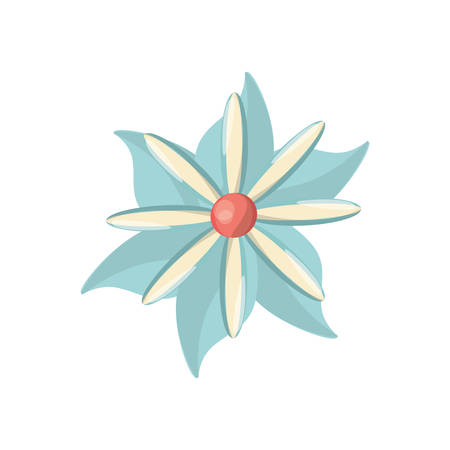 flower decoration nature iconのイラスト素材