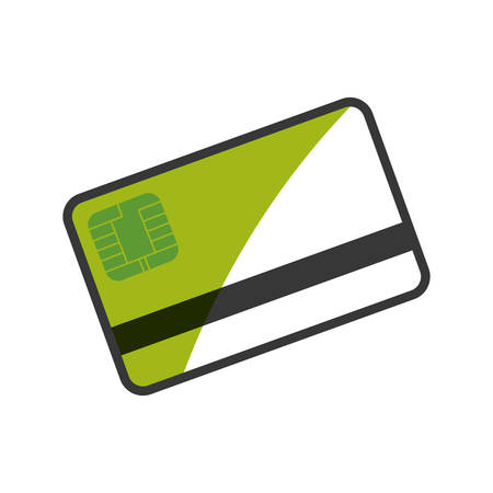 Bank credit card icon vector illustration graphic designのイラスト素材