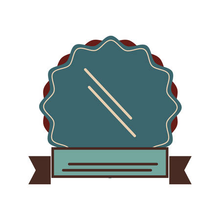 elegant frame drawing isolated icon vector illustration designのイラスト素材