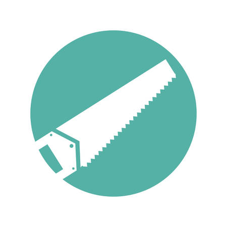 hand saw isolated icon vector illustration designのイラスト素材