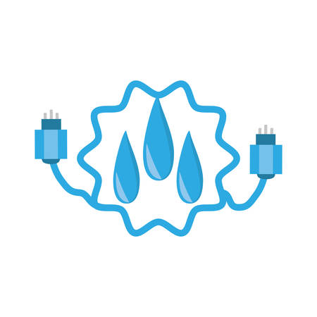 Ecological energy alternatives icon vector illustration designのイラスト素材