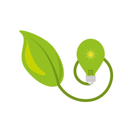 Ecological energy alternatives icon vector illustration designのイラスト素材