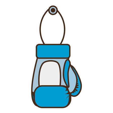 boxing gloves equipment icon vector illustration designのイラスト素材