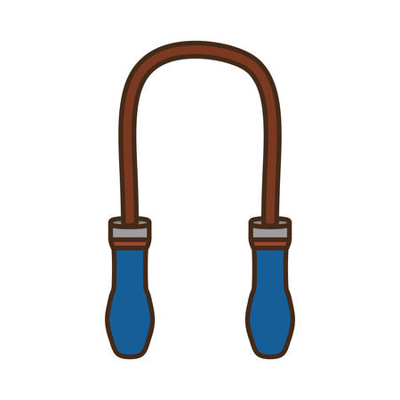 boxing rope isolated icon vector illustration designのイラスト素材