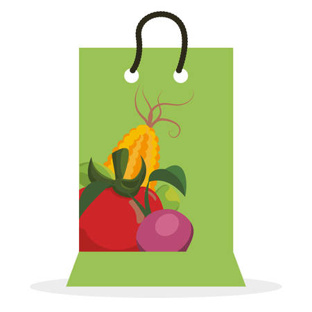 vegetables shopping sale offer vector illustration eps 10のイラスト素材