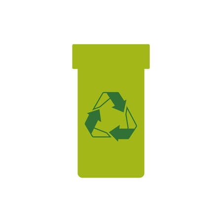 Recycle reuse and reduce icon vector illustration graphic designのイラスト素材