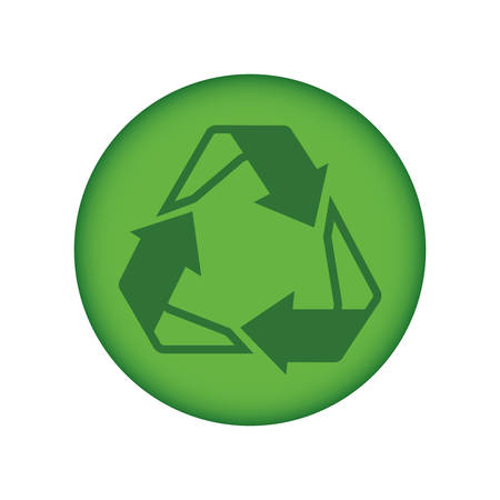 Recycle reuse and reduce icon vector illustration graphic designのイラスト素材