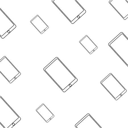 Smartphone mobile icon vector illustration graphic designのイラスト素材