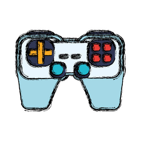 Console gamepad device icon vector illustration graphic designのイラスト素材