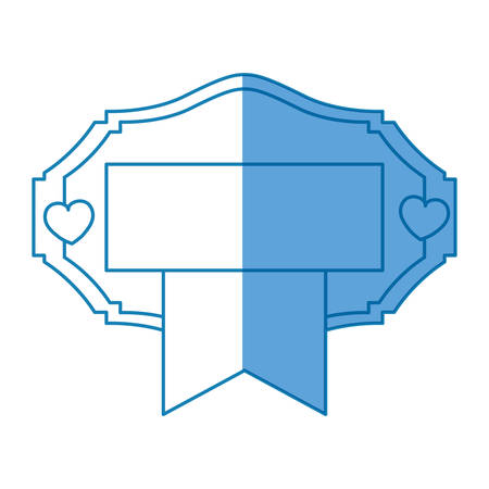 Decorative frame bannner icon vector illustration graphic designのイラスト素材