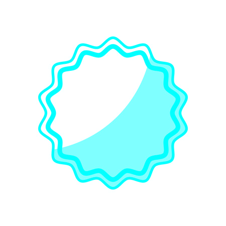 seal stamp icon over white background. vector illustrationのイラスト素材