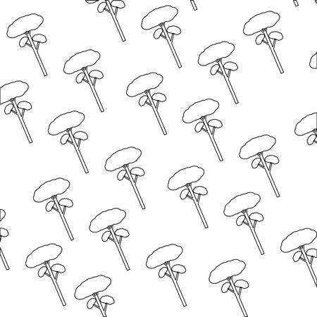 Tree natural ecology icon vector illustration graphic designのイラスト素材