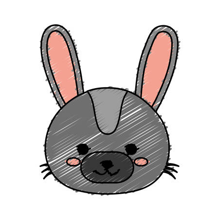 donkey animal icon over white background. vector illustrationのイラスト素材