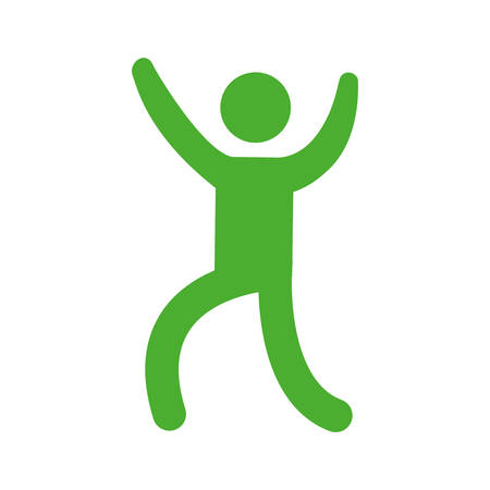 Male pictogram symbol icon vector illustration graphic designのイラスト素材