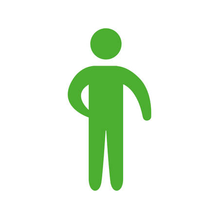 Male pictogram symbol icon vector illustration graphic designのイラスト素材