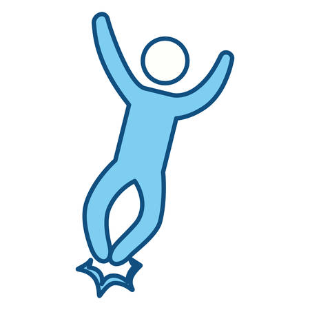 Male pictogram symbol icon vector illustration graphic designのイラスト素材