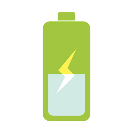 Battery electric energy icon vector illustration graphic designのイラスト素材