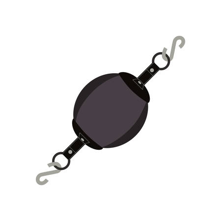 Boxing trainning equipment icon vector illustration graphic designのイラスト素材