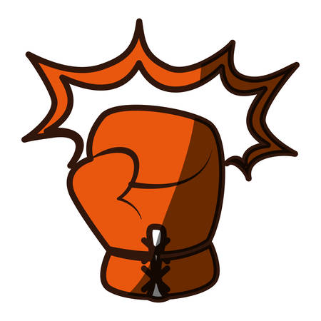 Boxing glove equipment icon vector illustration graphic designのイラスト素材