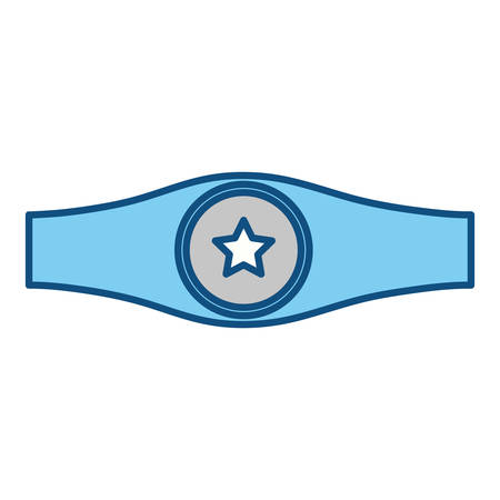 Boxing trophy championship icon vector illustration graphic designのイラスト素材