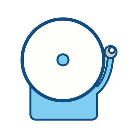 Boxing bell isolated icon vector illustration graphic designのイラスト素材