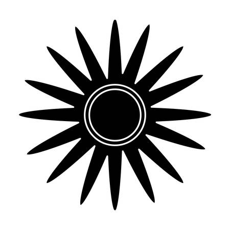 flower icon over white background. vector illustrationのイラスト素材