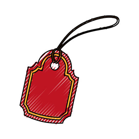 Shopping tag label icon vector illustration graphic designのイラスト素材