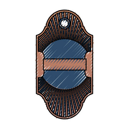 Shopping tag label icon vector illustration graphic designのイラスト素材