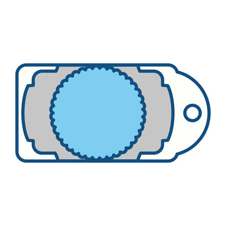 Shopping tag label icon vector illustration graphic designのイラスト素材