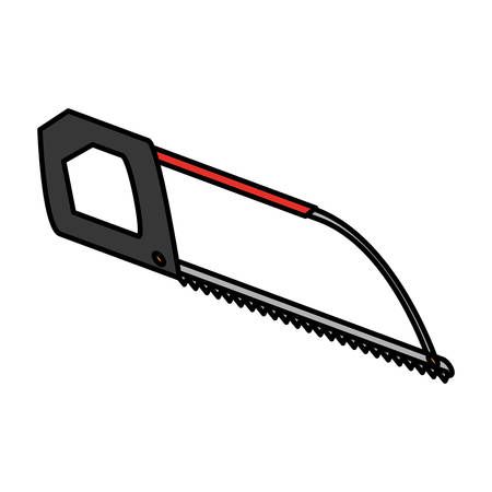 saw tool object vector icon illustration graphic designのイラスト素材
