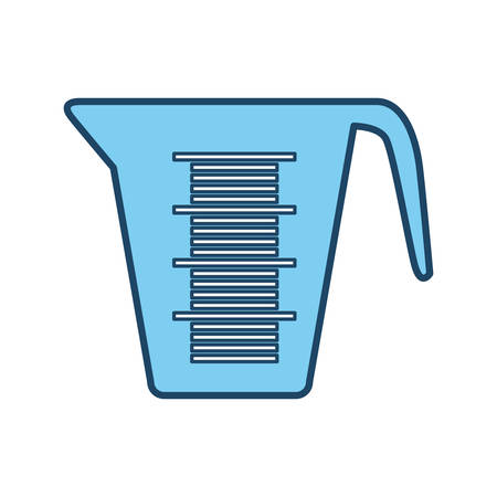measuring cup bakeware icon vector illustration graphic designのイラスト素材