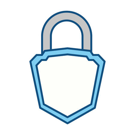 Padlock security symbol icon vector illustration graphic designのイラスト素材