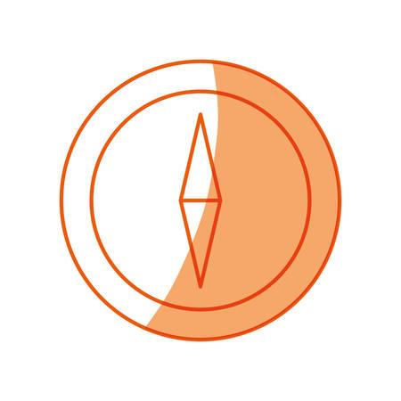 silhouette cute chronometer symbol icon, vector illustration designのイラスト素材