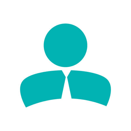 pictogram businessman icon over white background. vector illustrationのイラスト素材