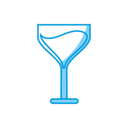 wine glass icon over white background. vector illustrationのイラスト素材