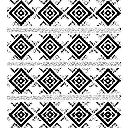 boho style background. black and white design. vector illustration