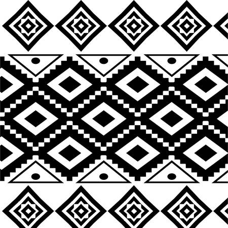 boho style background. black and white design. vector illustration