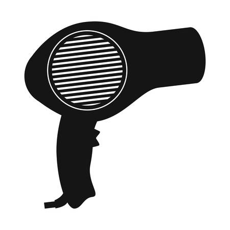 Hair dryer equipment icon vector illustration graphic designのイラスト素材