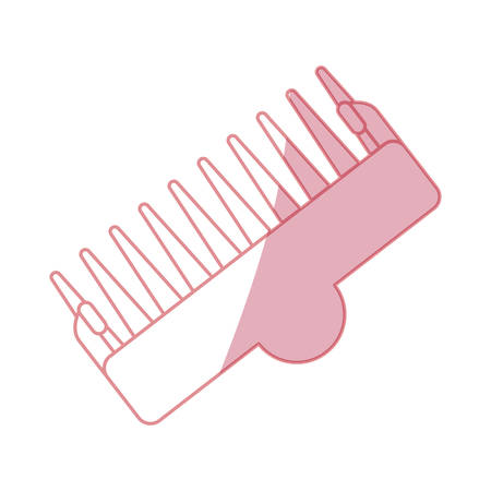 Hairdressing brush accesory icon vector illustration graphic designのイラスト素材
