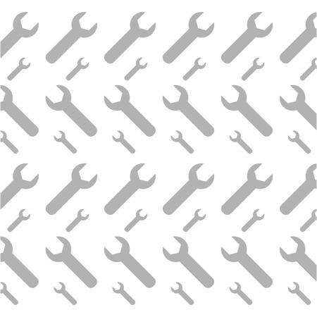 Spanner tool wrench vector illustration graphic design iconのイラスト素材
